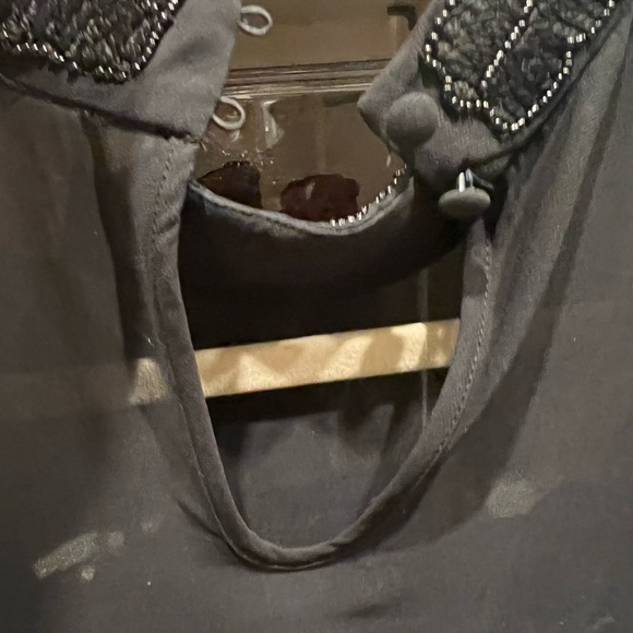 Beaded NWOT shift dress - Size 4 - Picture 5 of 6